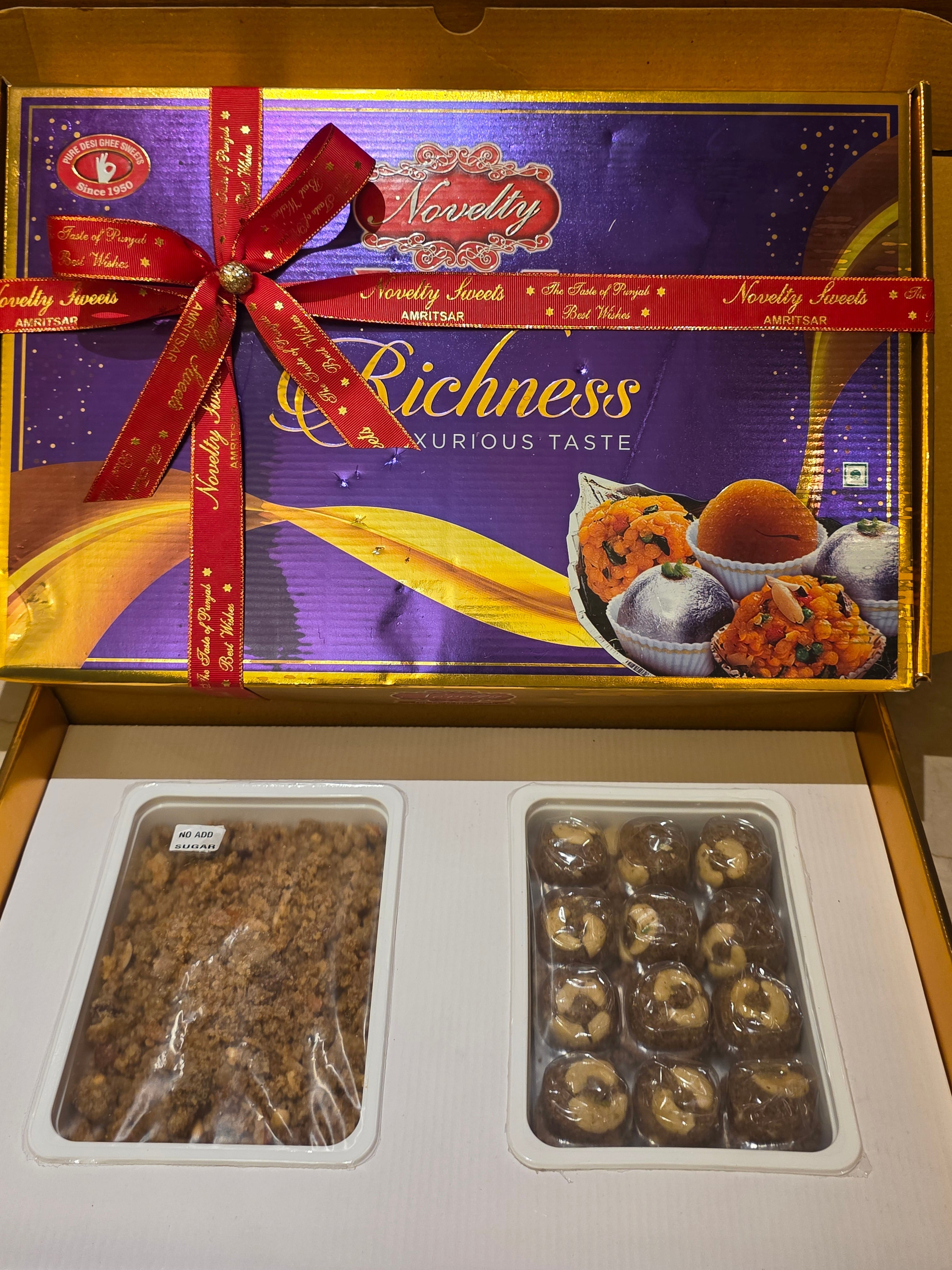 Festive Golden Health Combo Pack 2 in 1 (No Added Sugar)